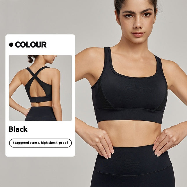 Shockproof   Back Yoga Clothes Vest