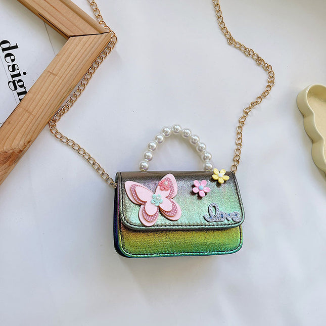 Children's PU Leather Shoulder Bag - Small & Stylish