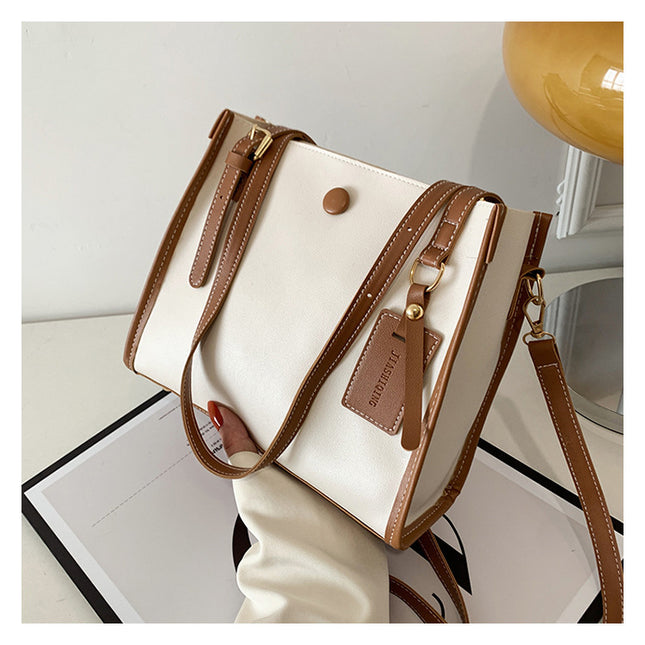 Fashion Stitching Trendy Shoulder Messenger Bag