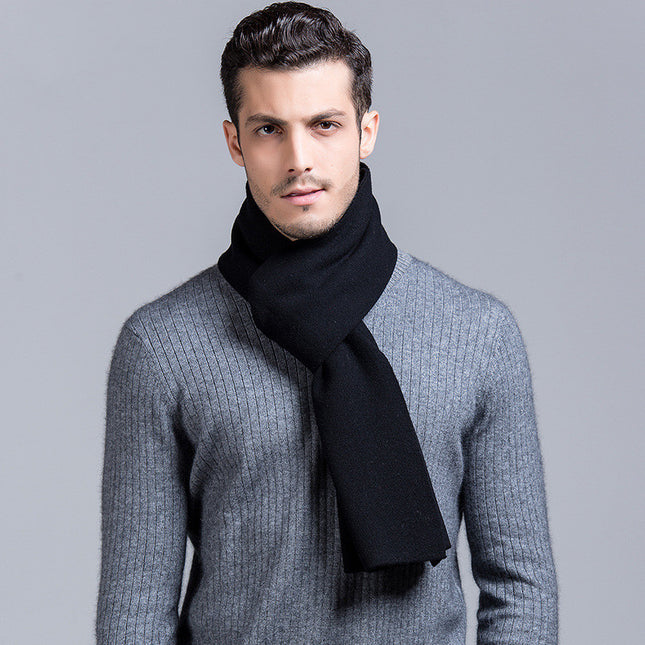 Écharpe en pure laine pour homme
