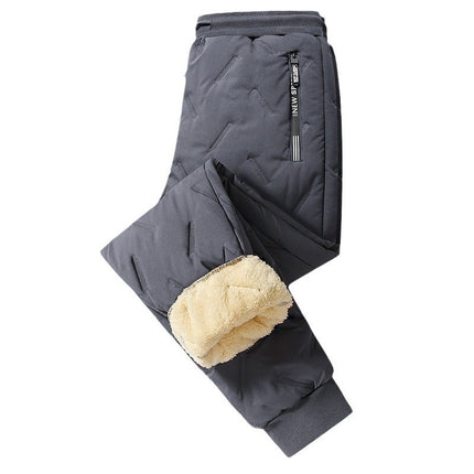 Winter Sweatwear Men Plush Fleece Sweatpants