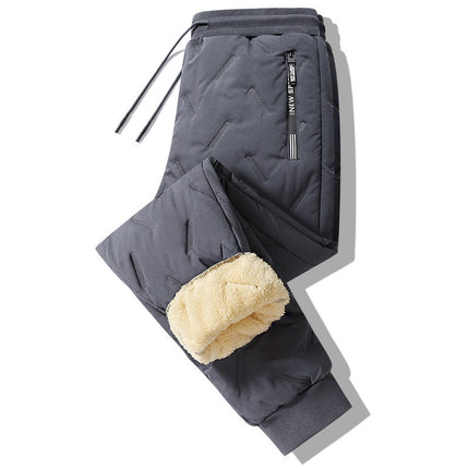 Winter Sweatwear Men Plush Fleece Sweatpants