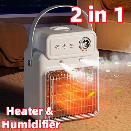 1200W 2-in-1 Efficient Room Heater & Humidifier