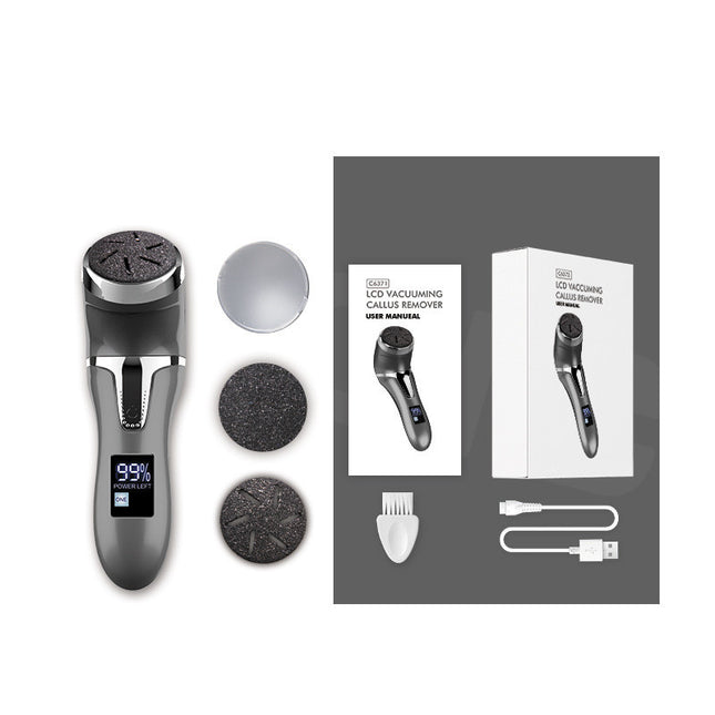 LCD Digital Display Electric Vacuum Cleaner Foot Scrubber