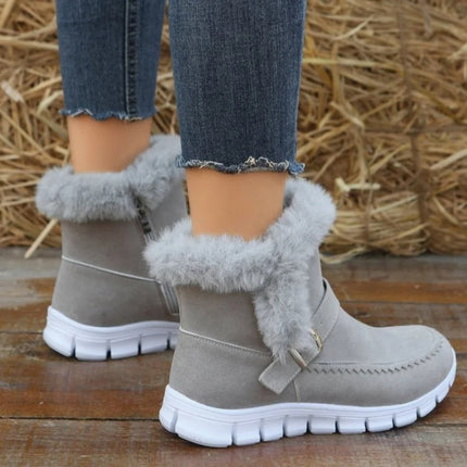Women's Plush Snow Boots