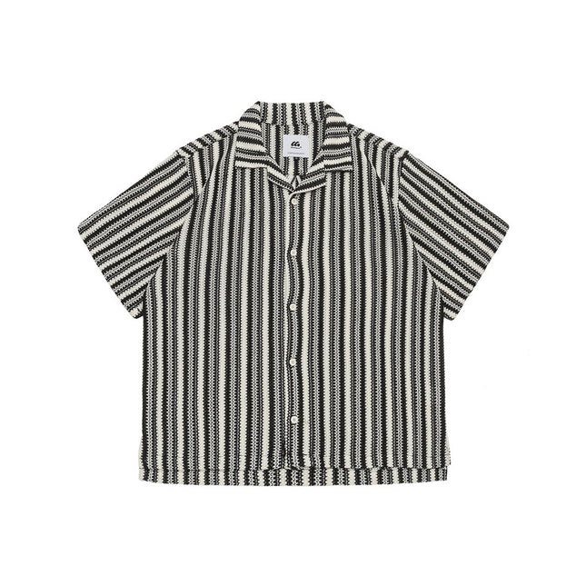 Shirt Men's Loose Short Sleeve Jacket