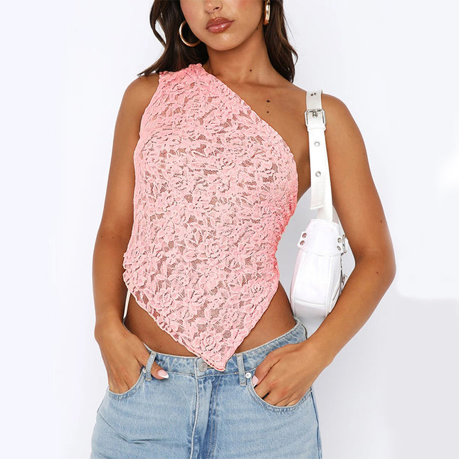Neck Vest Streetwear Womens Clothes