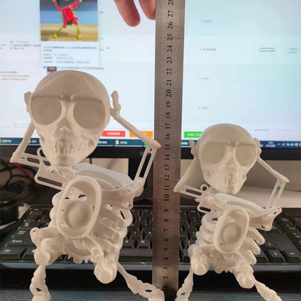 3D Mini Skull Decompression Toy