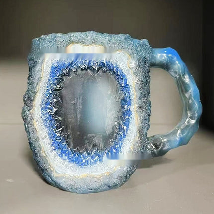 400ml Resin Mineral Crystal Coffee Mugs