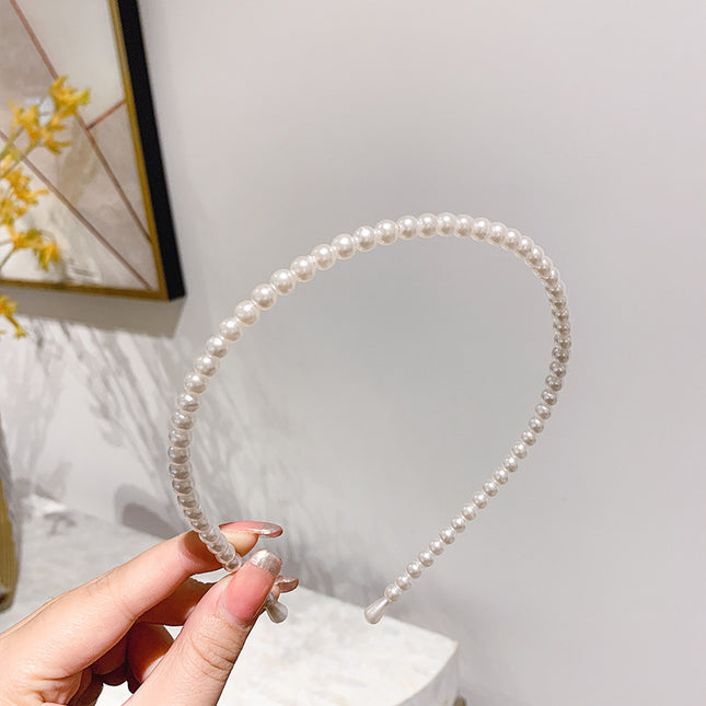 Thin Pearl Headband Body Jewelry