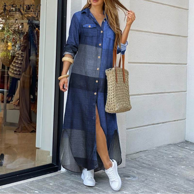 Sexy shirt dress