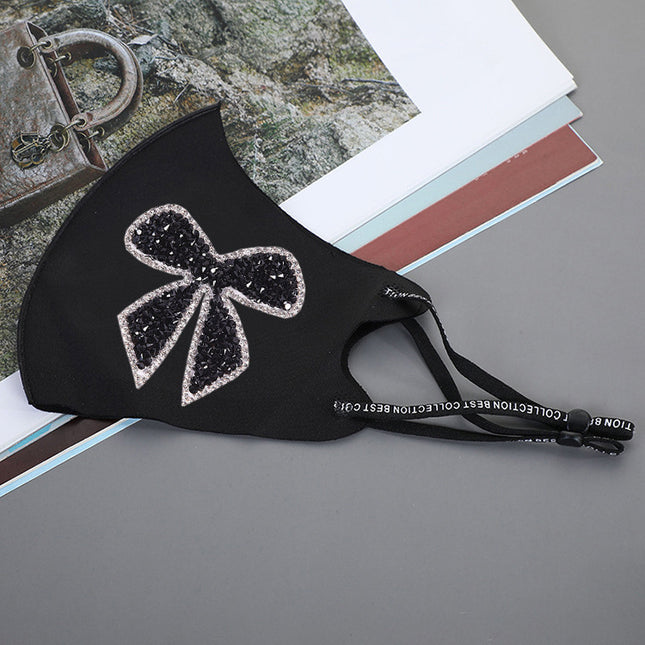 Butterfly Pattern Sun Block And Dustproof Mask
