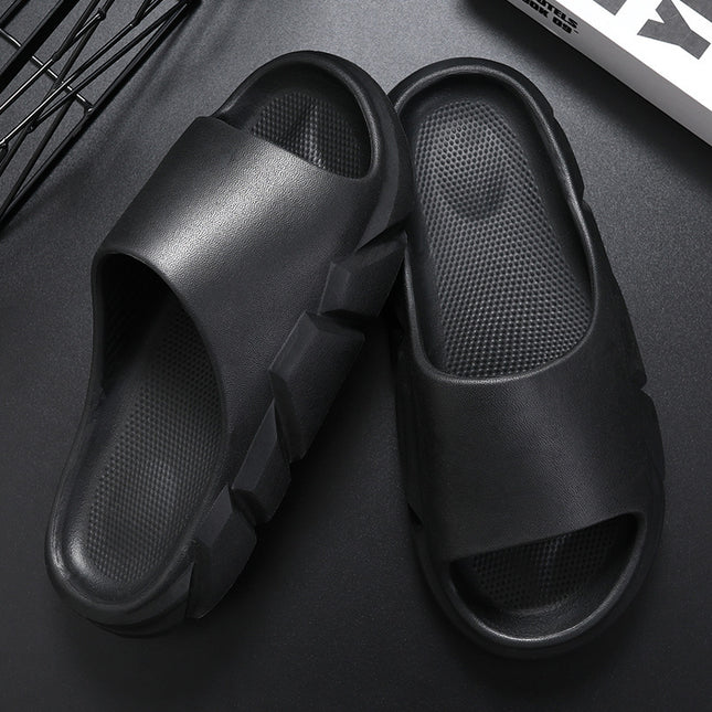 Men's Thick Bottom EVA Flip Flops – Comfortable Outerwear Slippers