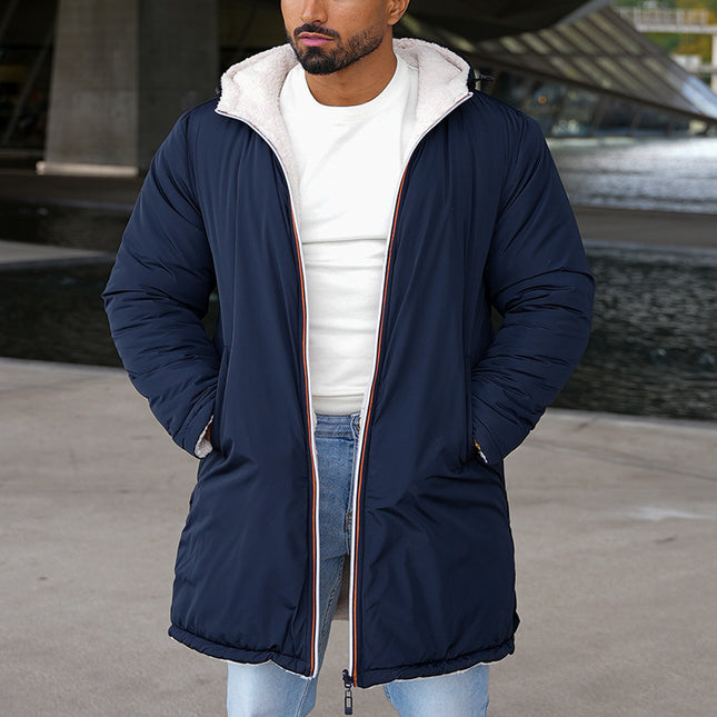 Men's Double-Sided Hooded Coat
