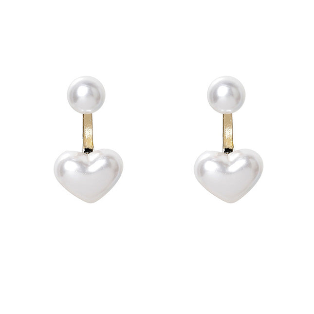 Simple Love Pearl Stud Earrings