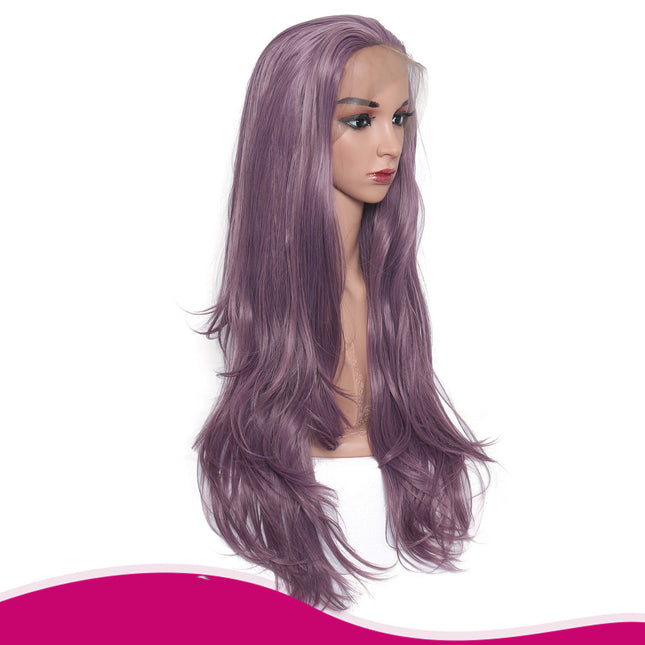 Purple Curly Hair Wig