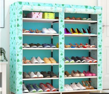 Actionclub Thick Non-woven Double Row Multi-layer Shoe Cabinet