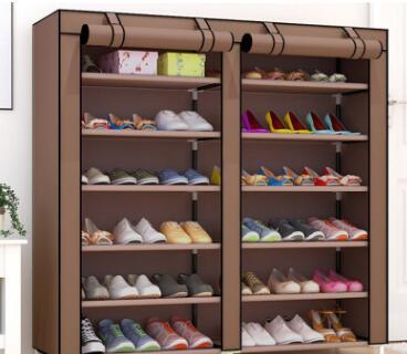 Actionclub Thick Non-woven Double Row Multi-layer Shoe Cabinet