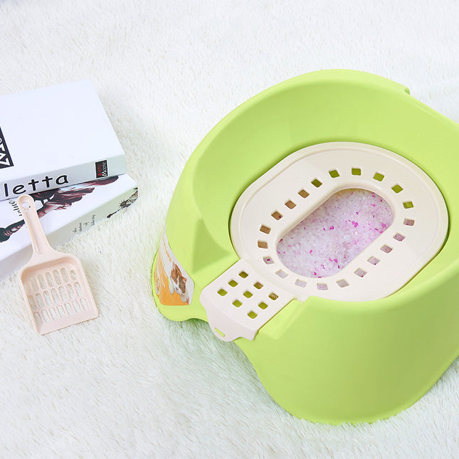 Spillproof Cat Litter Pan