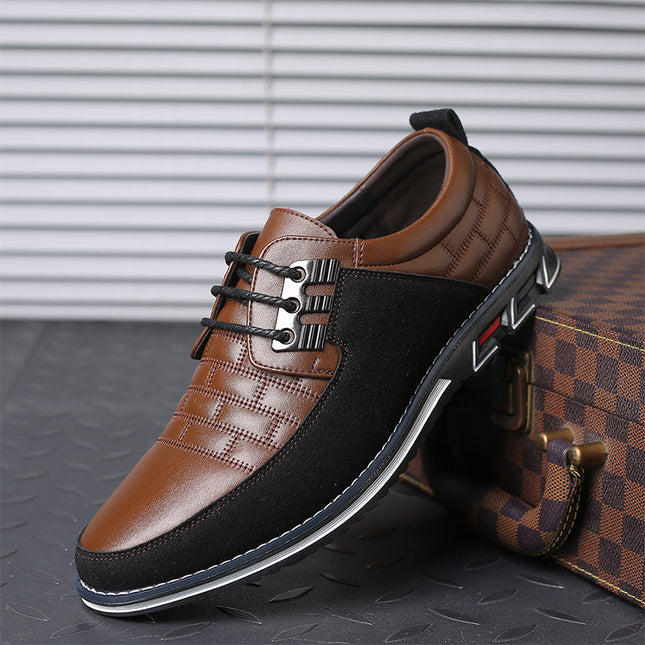 Men's Casual Leather British Style Shoes