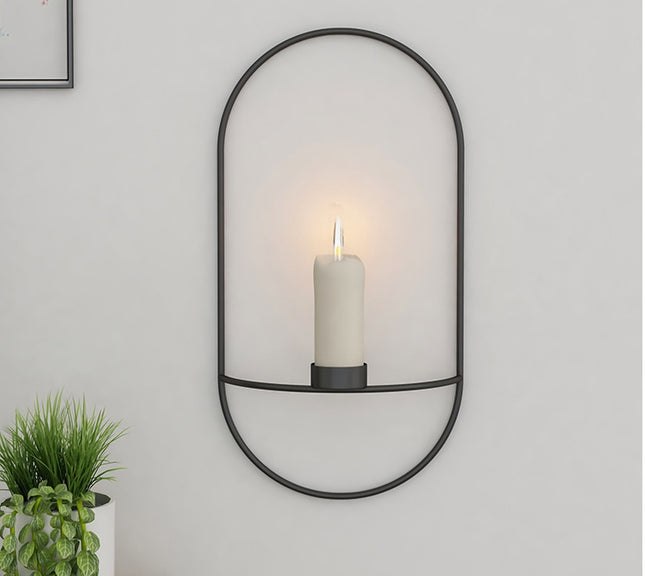 3D Metal Geometric Candle Holder