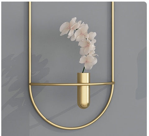3D Metal Geometric Candle Holder