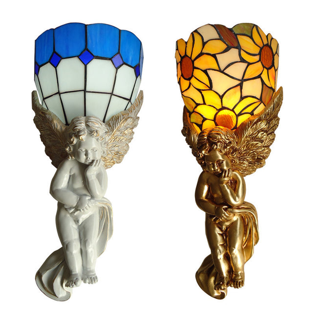 European Angel Retro Wall Lamp