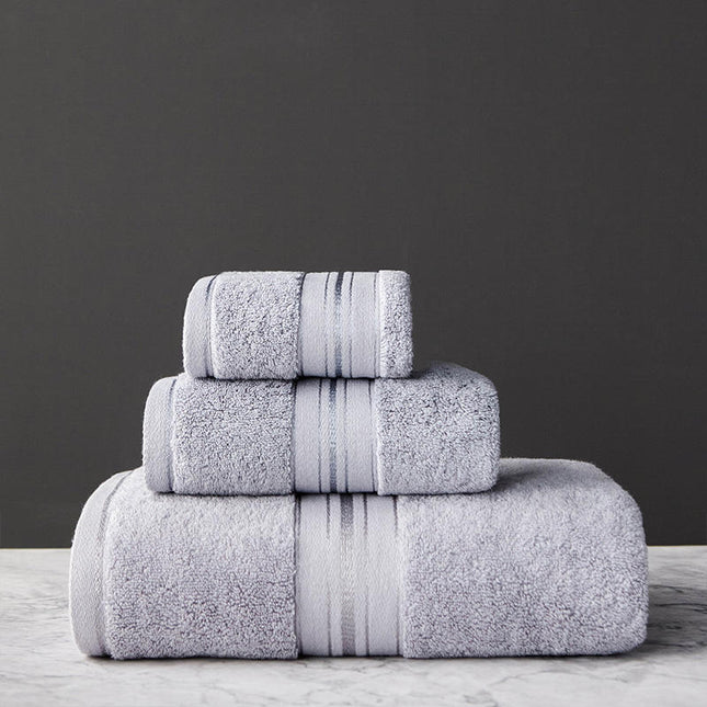 Ensemble de serviettes de bain en pur coton