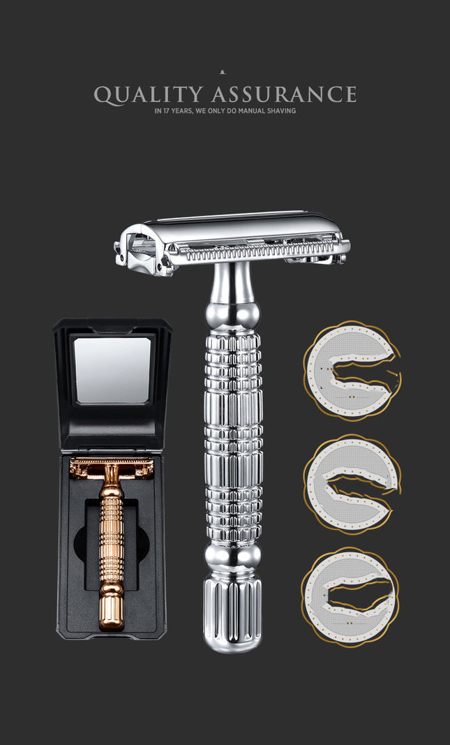 Men's Manual Razor Old-fashioned Beard Shaver