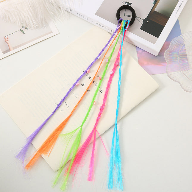 Color Braids Children'S Wigs And Hair Accacessories