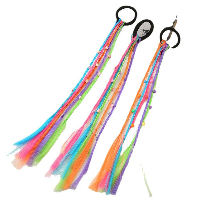 Color Braids Children'S Wigs And Hair Accacessories