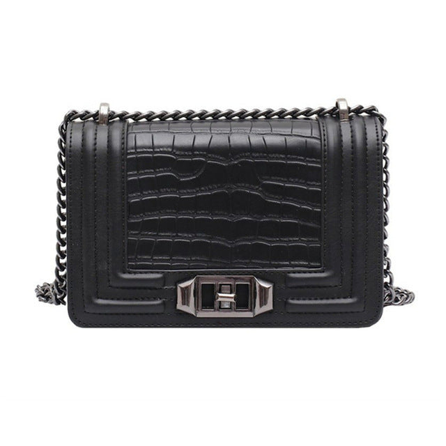 Luxury Leather Shoulder Bag – Small Crossbody for Women