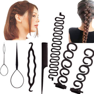 Fish bone wave braidera