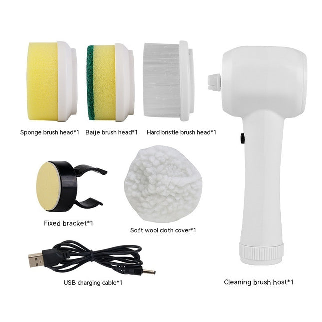 4-in-1 Cordless Electric Scrubber