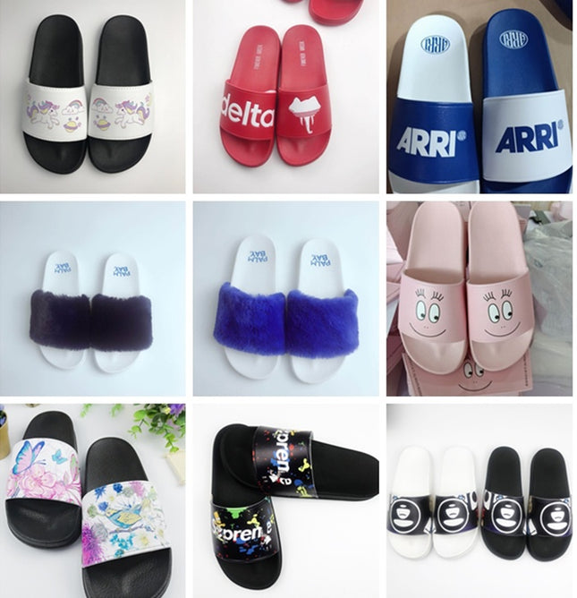 Customizable Summer Slippers - Choose Your Colors!