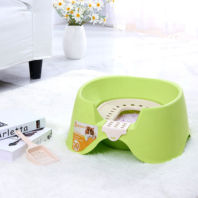 Spillproof Cat Litter Pan