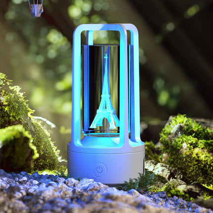 2-in-1 Acrylic Crystal Lamp &amp; Bluetooth Speaker