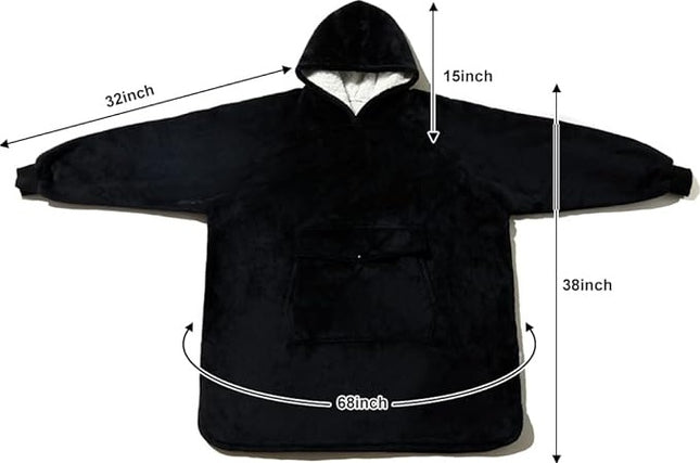 Krifey Wearable Blanket Hoodie