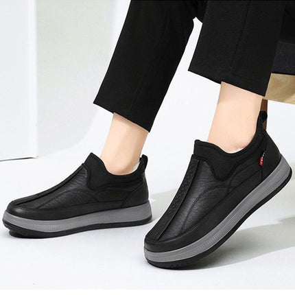 Bottes de neige chaudes en polaire pour l'hiver