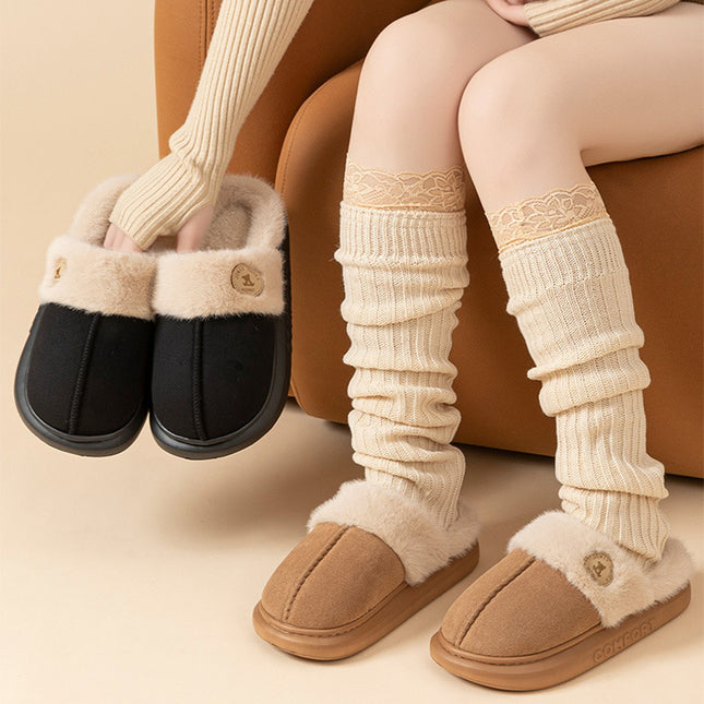 New Plush Slippers for Women and Men