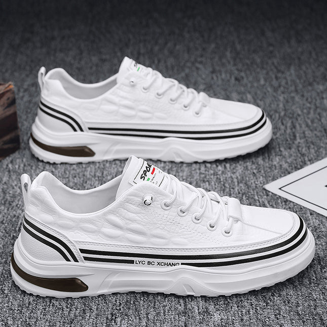 Youth Canvas Slip-On Sneakers Low-Top Casual Shoes