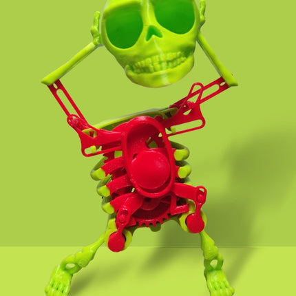 3D Mini Skull Decompression Toy