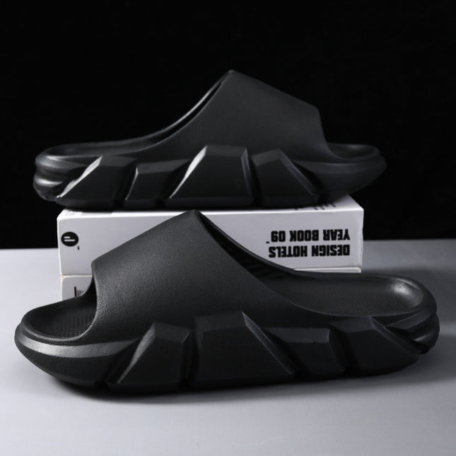 Men's Thick Bottom EVA Flip Flops – Comfortable Outerwear Slippers