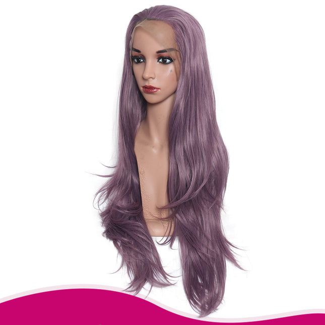 Purple Curly Hair Wig