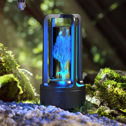 2-in-1 Acrylic Crystal Lamp &amp; Bluetooth Speaker