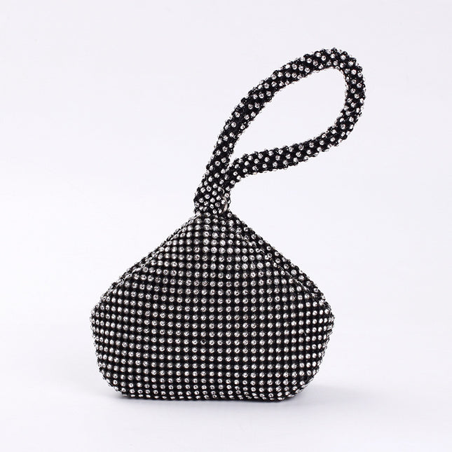 Portable Rhinestone Evening Bags – Silk Dumpling Style