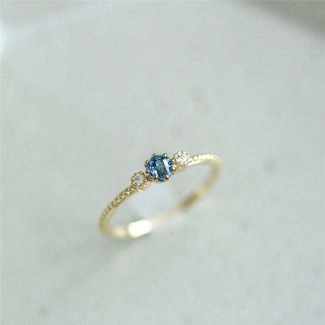 Gold Silver Finger Rings for Wedding Engagement