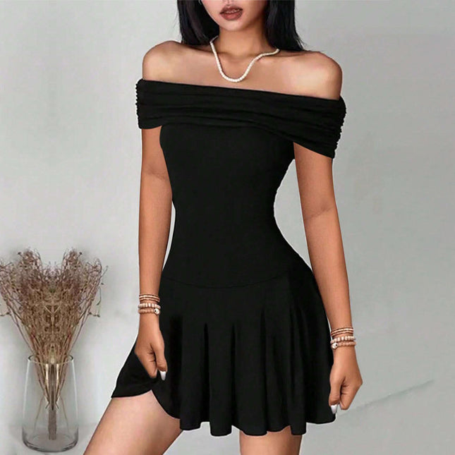 High-Waist Skirt Fashion Dress