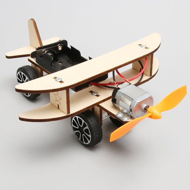 Wooden DIY Airplane Puzzle Kit