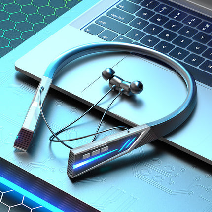 Neck-worn Bluetooth  Earbuds